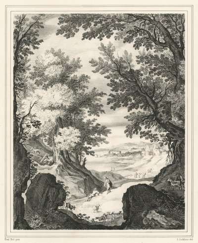 横向き 作： Paul Bril